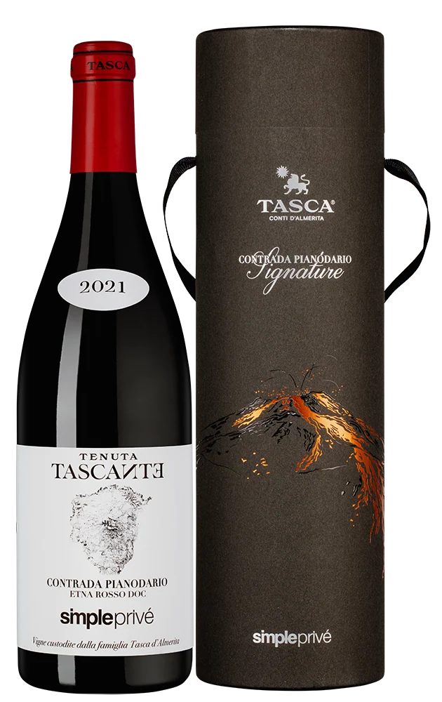 Вино Tenuta Tascante Contrada Pianodario в подарочной упаковке, Tasca d'Almerita, 0,75 л — Италия