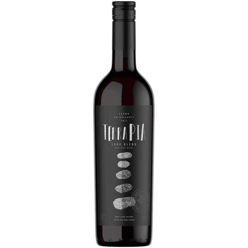 Вино Terra Pia Lava Blend красное сухое, 0,75 л — Россия