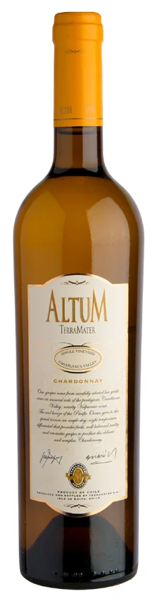 Вино TerraMater Altum Chardonnay 14,5%, 0,75 л — Чили
