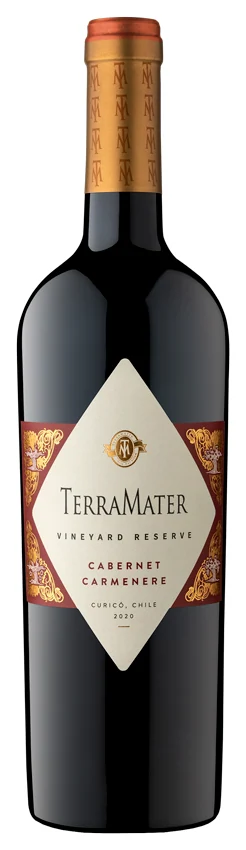 Вино TerraMater Cabernet Carmenere Vineyard Reserve 13,5%, 0,75 л — Чили