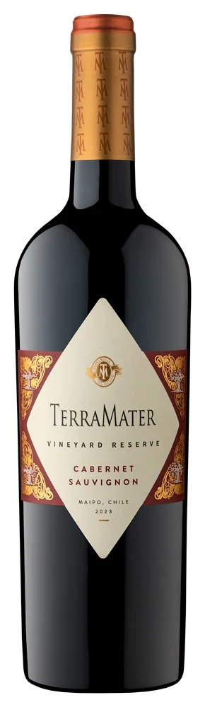 Вино TerraMater Cabernet Sauvignon Vineyard Reserve 13,5%, 0,75 л — Чили