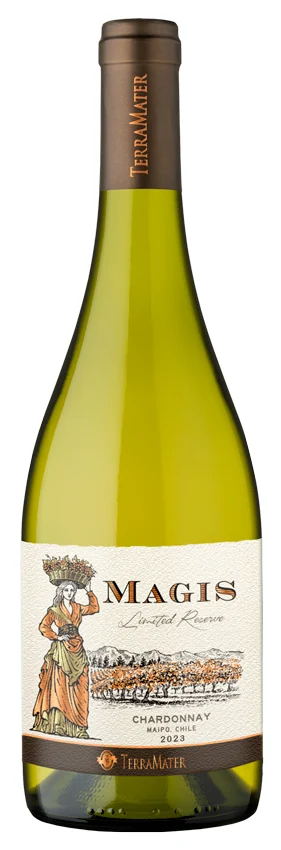 Вино TerraMater Magis Chardonnay Limited Reserve 14%, 0,75 л — Чили
