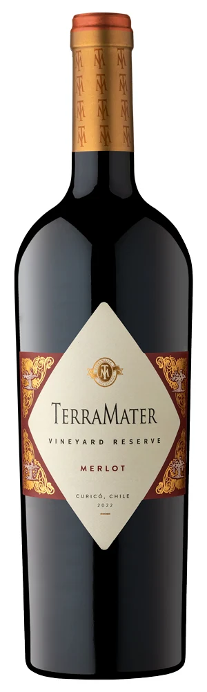 Вино TerraMater Merlot Vineyard Reserve 13%, 0,75 л — Чили