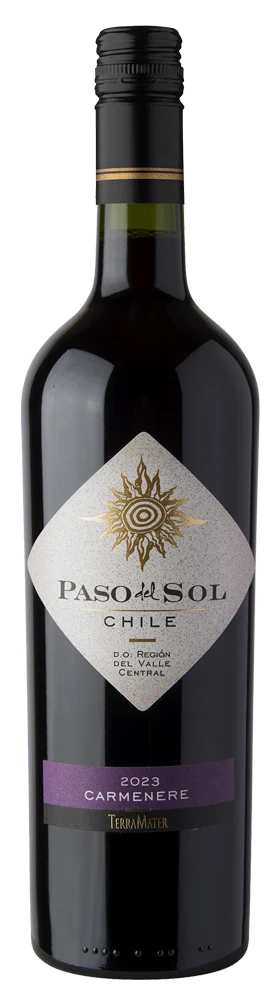 Вино TerraMater Paso del Sol Carmenere 13%, 0,75 л — Чили