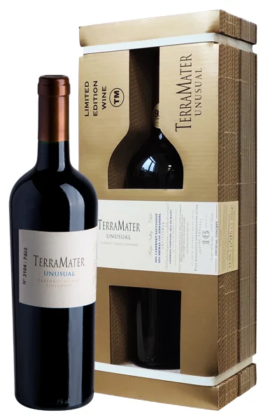 Вино TerraMater Unusual Cabernet Shiraz Zinfandel 14% 0,75 л п/уп — Чили