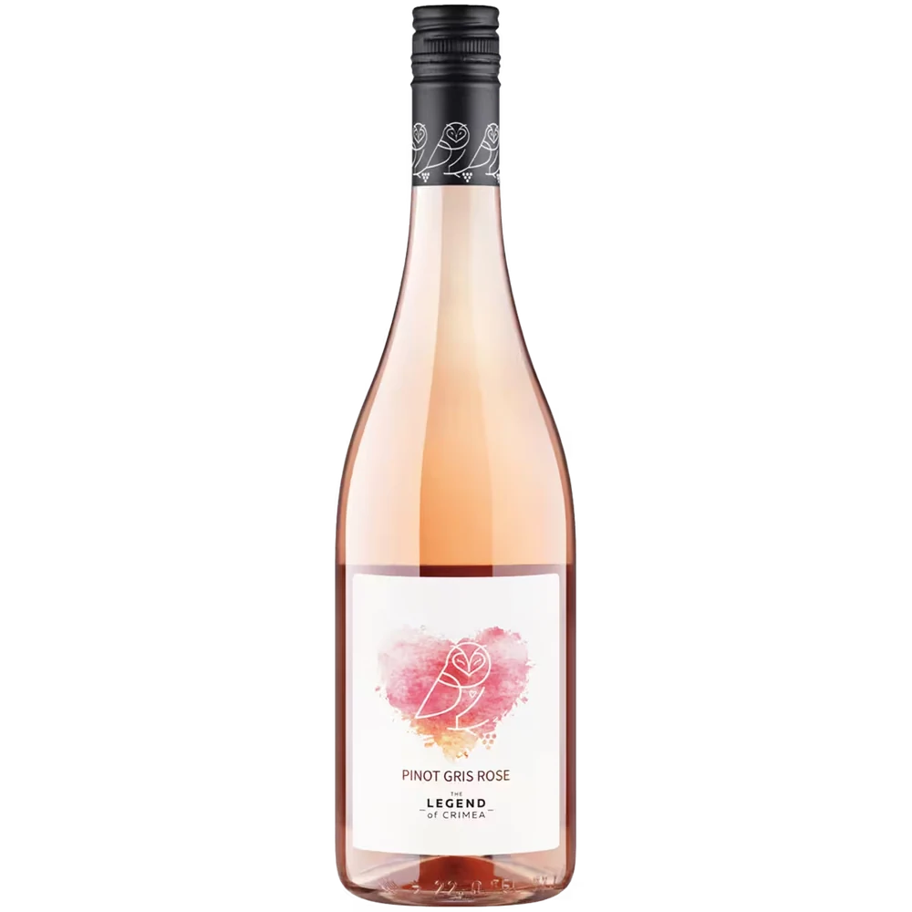 Вино The Legend of Crimea Pinot Gris Rose розовое сухое, 0,75 л — Россия