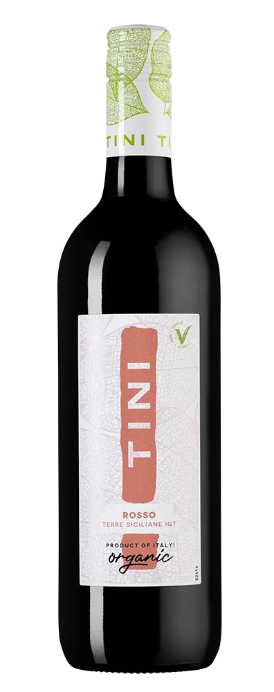 Вино Tini Rosso Biologico, Caviro, 0,75 л — Италия