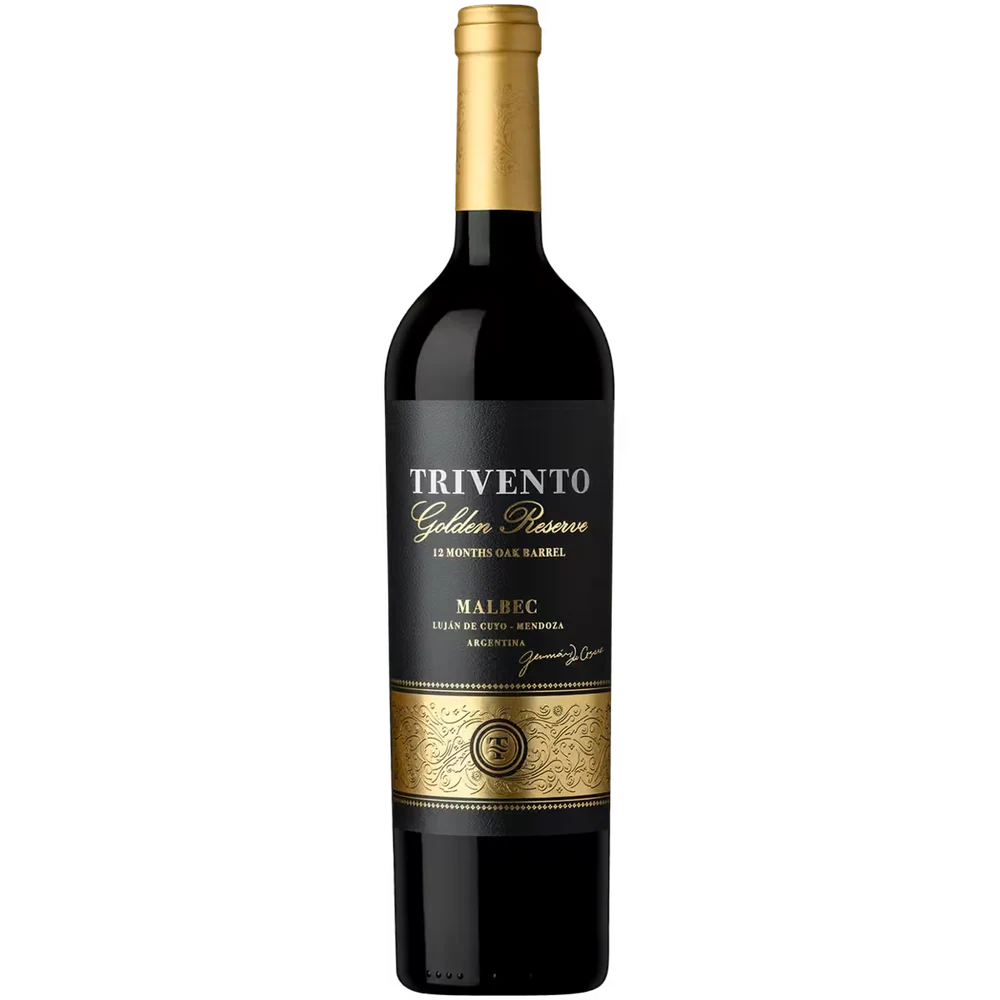 Вино Trivento Golden Reserve Malbec красное сухое, 0,75 л — Аргентина