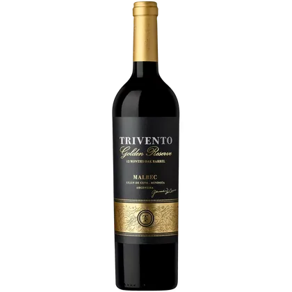 Вино Trivento Golden Reserve Malbec красное сухое, 0,75 л — Аргентина