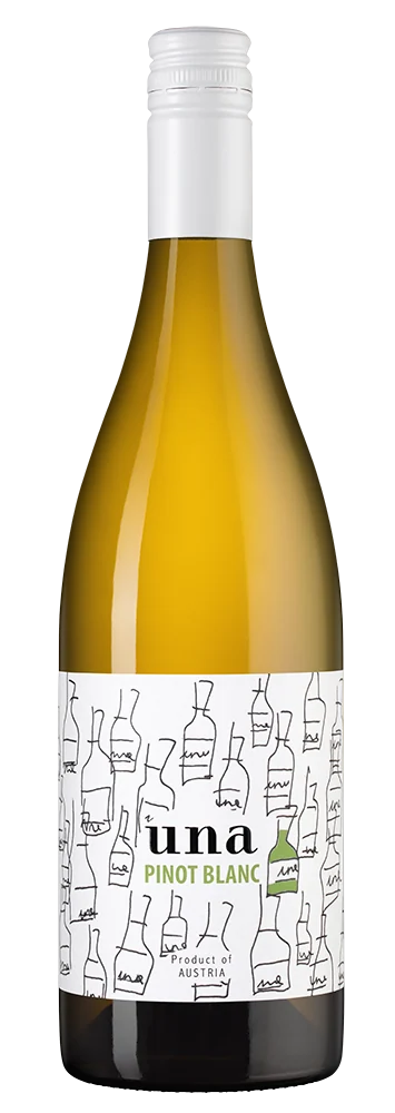 Вино UNA Pinot Blanc, Vereinigte Winzer Neusiedler, 0,75 л — Австрия