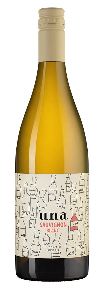 Вино UNA Sauvignon Blanc, Vereinigte Winzer Neusiedler, 0,75 л — Австрия