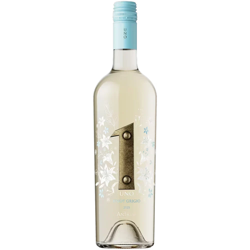 Вино Uno Pinot Grigio белое сухое, 0,75 л — Аргентина