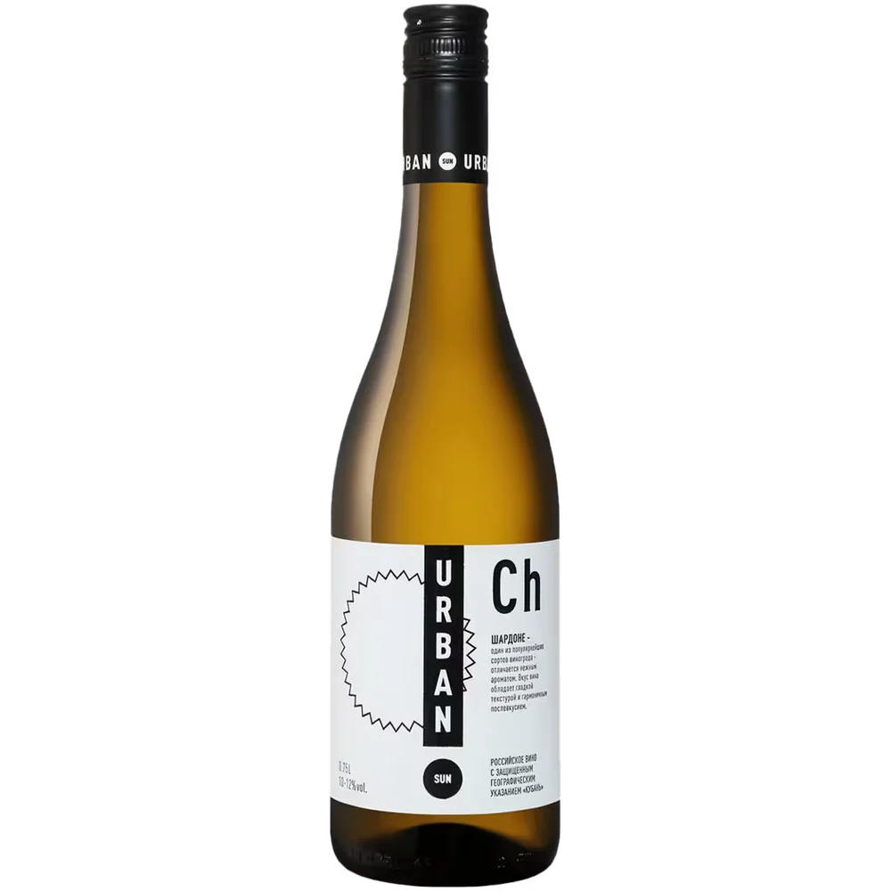 Вино Urban Sun Chardonnay белое сухое, 0,75 л — Россия