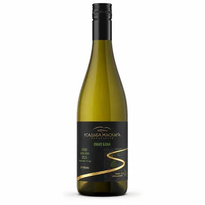 Вино Usadba Maskaga Pinot Blanc Solo, 0,75 л — Россия