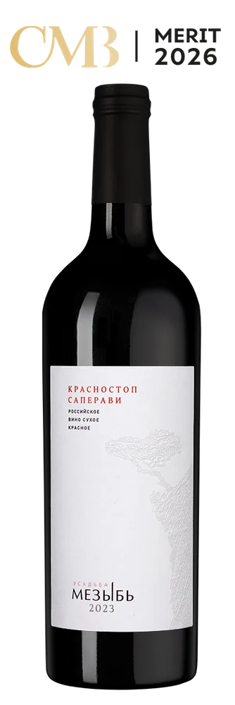 Вино Усадьба Мезыбь. Красностоп / Саперави, 0,75 л — Россия