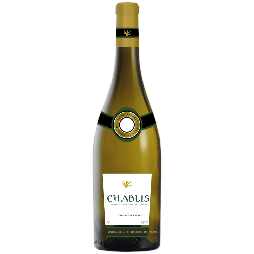 Вино UVC Chablis белое сухое, 0,75 л — Франция