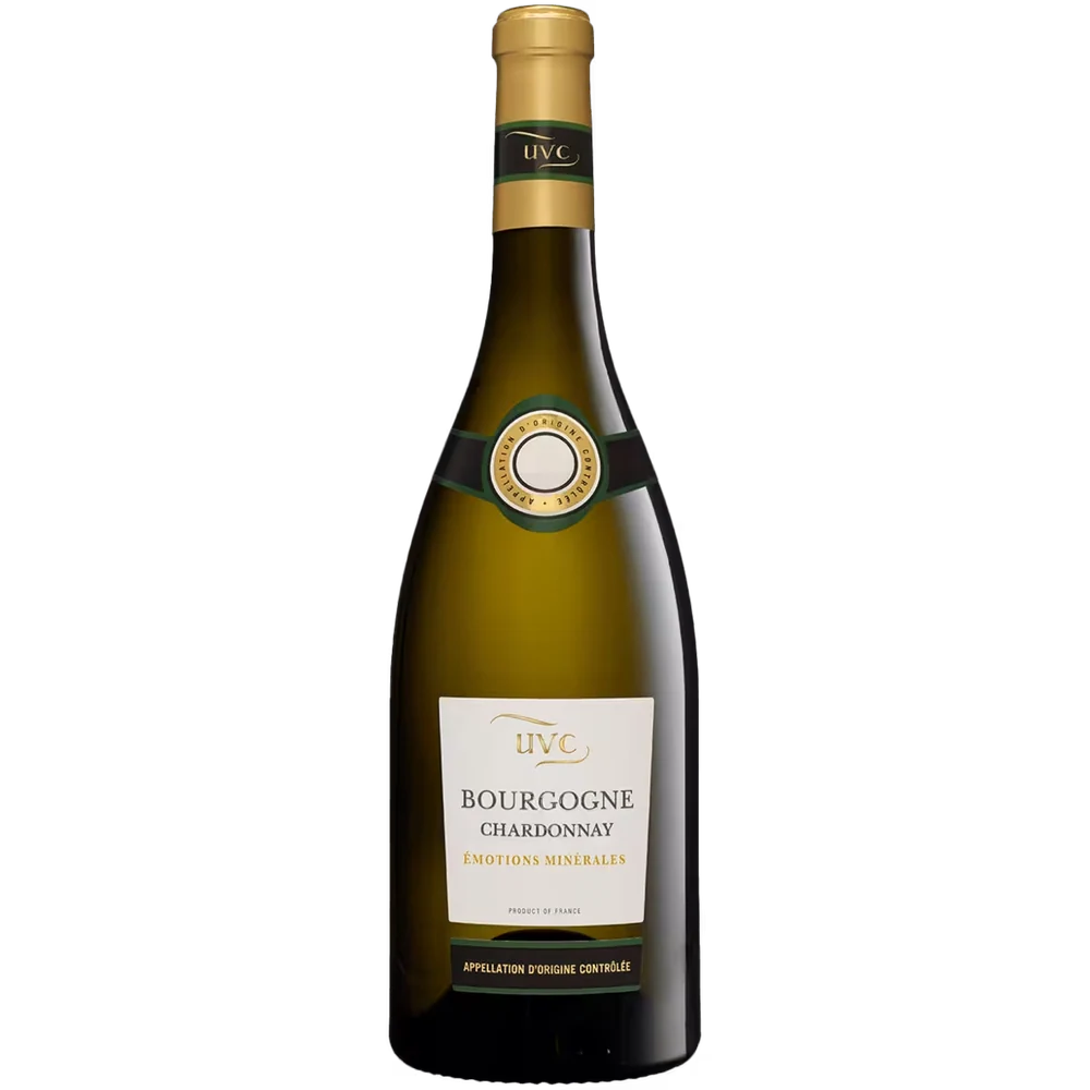 Вино UVC Emotions Minerales Chardonnay Bourgogne белое сухое, 0,75 л — Франция