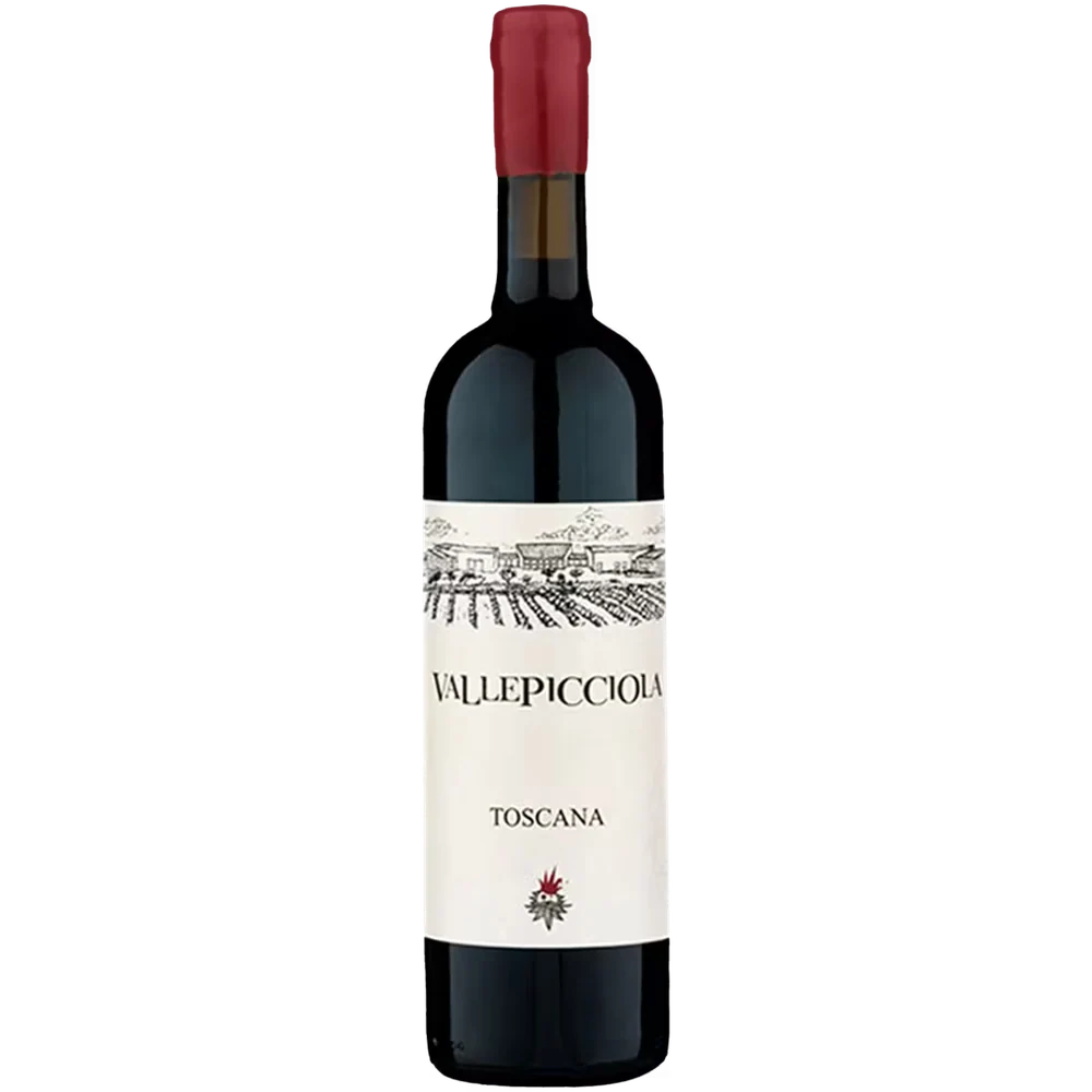 Вино Vallepicciola Rosso красное сухое, 0,75 л — Италия
