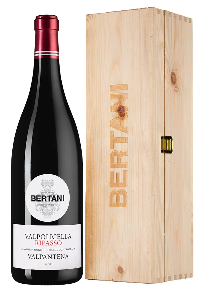 Вино Valpolicella Ripasso Valpantena в подарочной упаковке, Bertani, 1,5 л — Италия