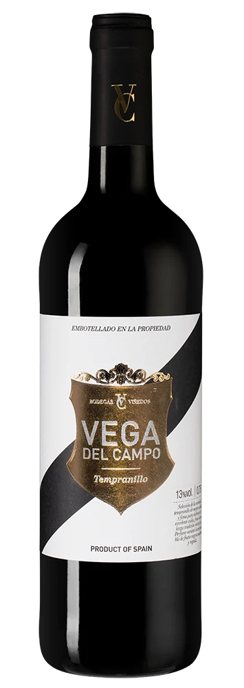 Вино Vega del Campo Tempranillo, 0,75 л — Испания
