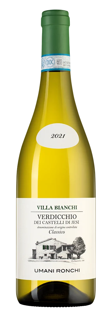 Вино Villa Bianchi Verdicchio dei Castelli di Jesi Classico, Umani Ronchi, 0,75 л — Италия