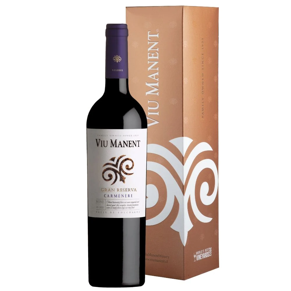 Вино Viu Manent Carmenere Gran Reserva (gift box), 0,75 л — Чили