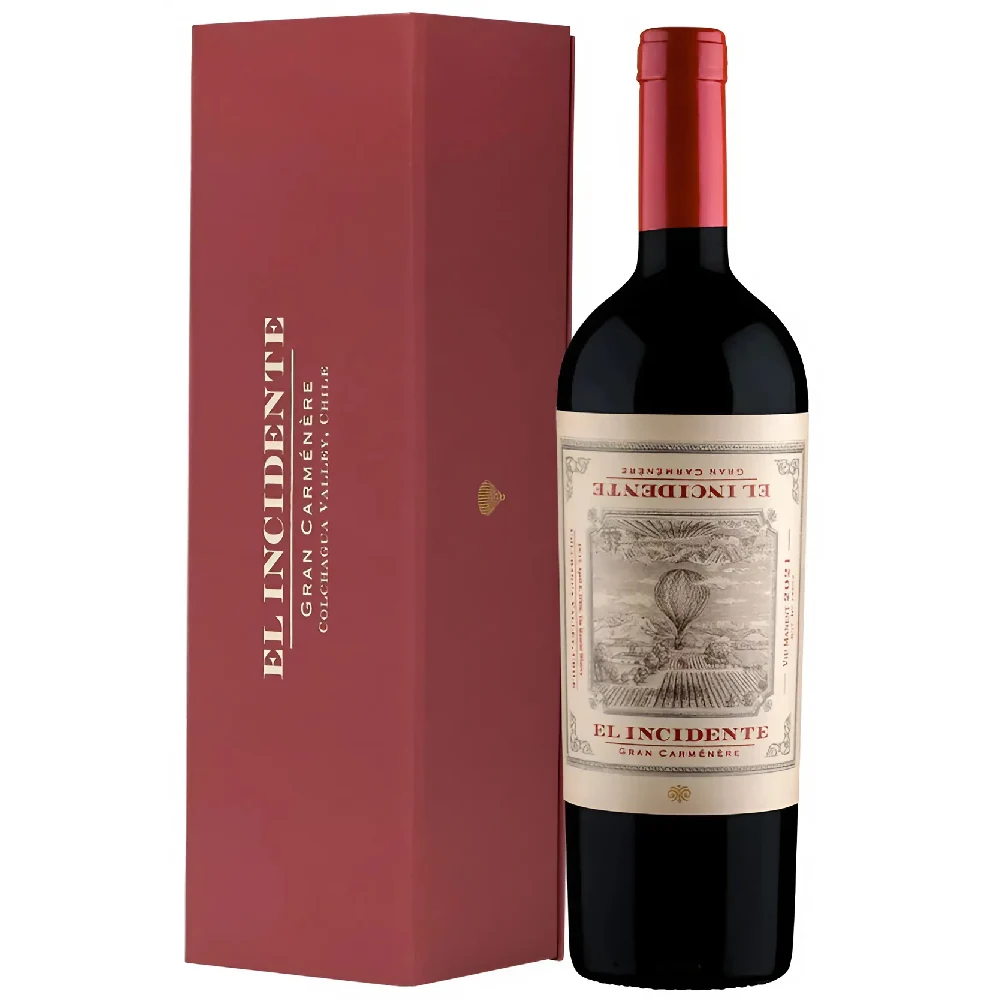 Вино Viu Manent El Incidente Carmenere (gift box), 0,75 л — Чили