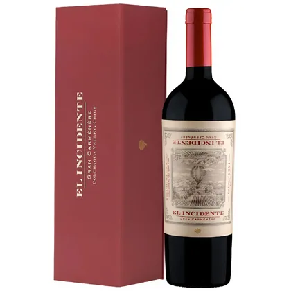 Вино Viu Manent El Incidente Carmenere (gift box), 0,75 л — Чили
