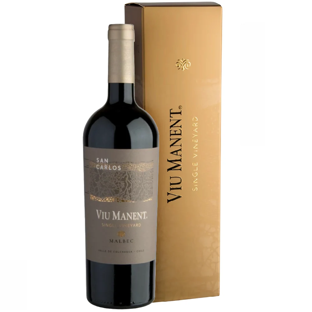 Вино Viu Manent San Carlos Malbec Single Vineyard (gift box), 0,75 л — Чили
