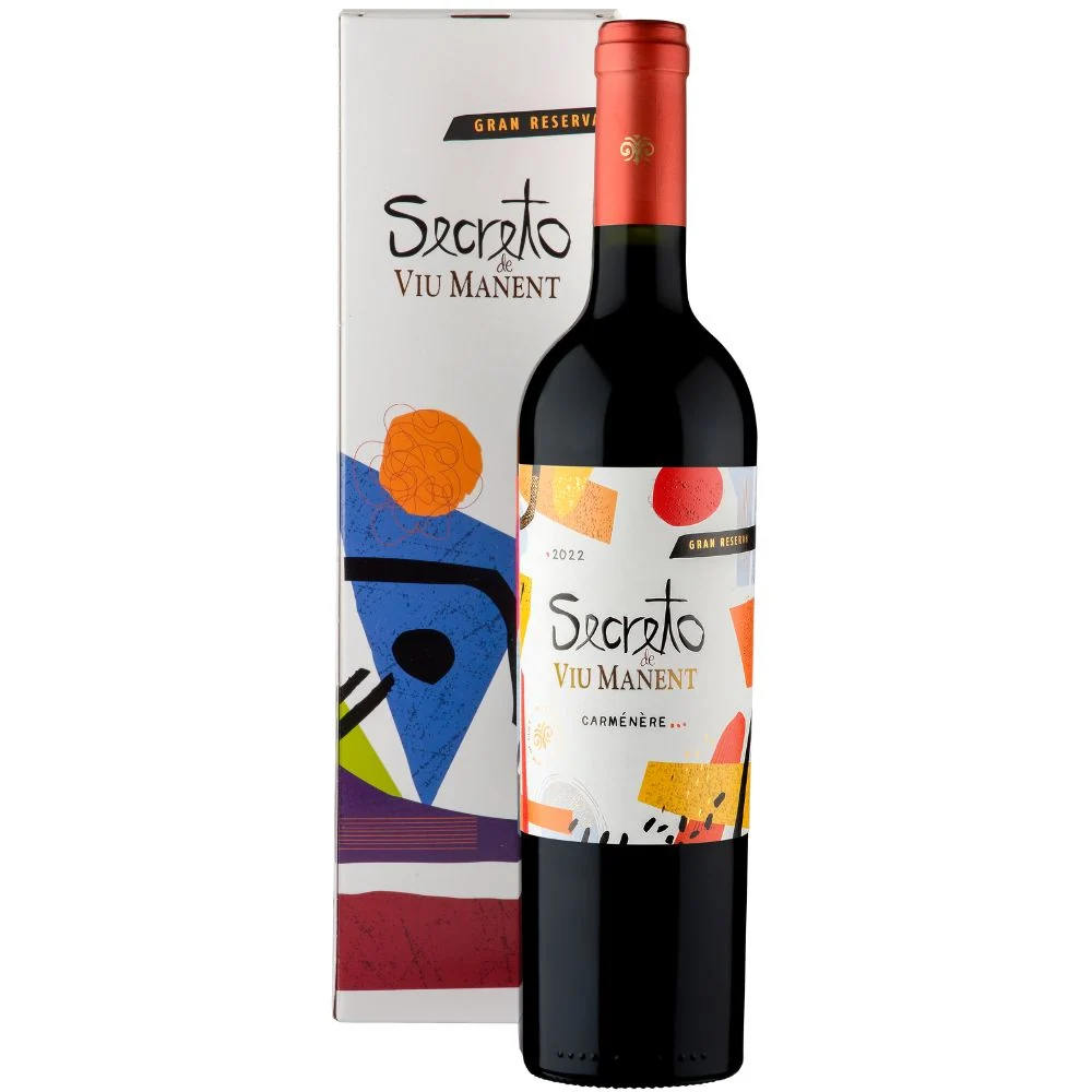 Вино Viu Manent Secreto Carmenere (gift box), 0,75 л — Чили