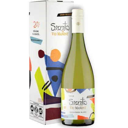 Вино Viu Manent Secreto Sauvignon Blanc (gift box), 0,75 л — Чили