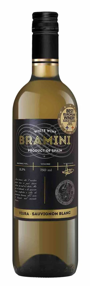 Вино Виура - Совиньон Блан Брамини, Утиель-Рекена, 0,75 л — Испания