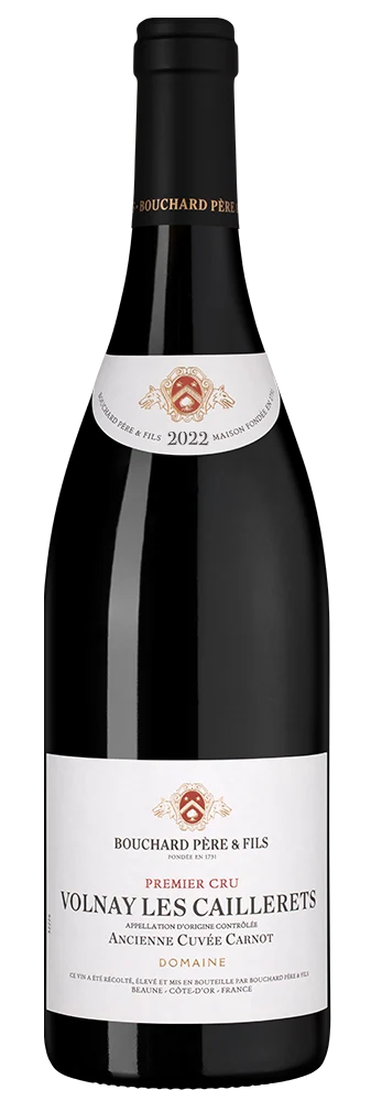 Вино Volnay Premier Cru Caillerets Ancienne Cuvee Carnot, Bouchard Pere & Fils, 0,75 л — Франция