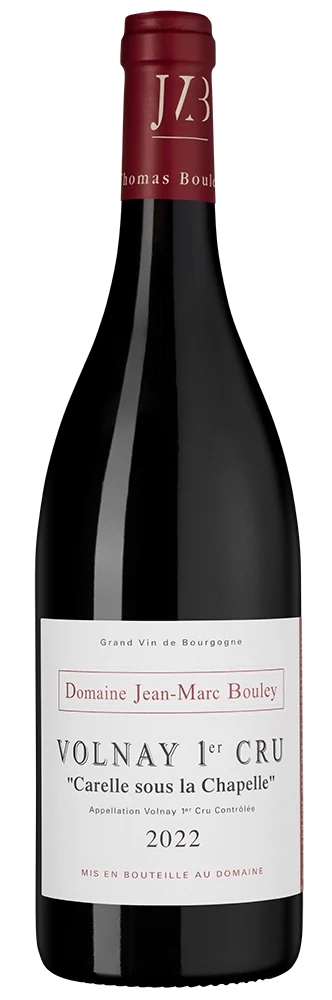 Вино Volnay Premier Cru Carelle Sous La Chapelle, Domaine Jean-Marc & Thomas Bouley, 0,75 л — Франция
