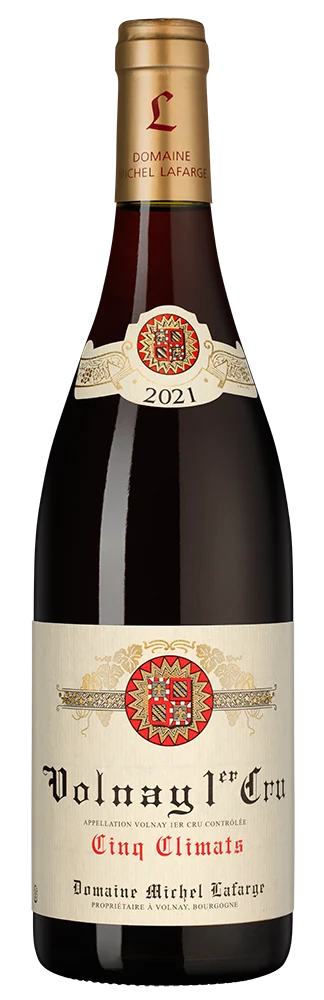 Вино Volnay Premier Cru Cinq Climats, Domaine Michel Lafarge, 0,75 л — Франция