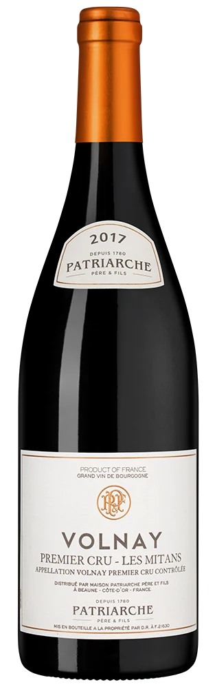 Вино Volnay Premier Cru Les Mitans, Patriarche, 0,75 л — Франция