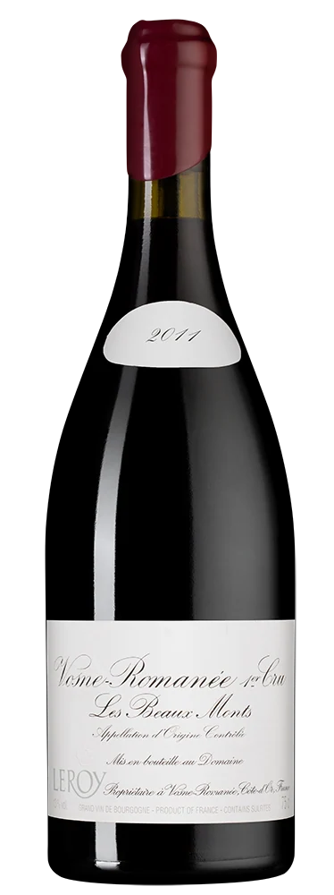 Вино Vosne-Romanee Premier Cru Les Beaux Monts, Domaine Leroy, 0,75 л — Франция