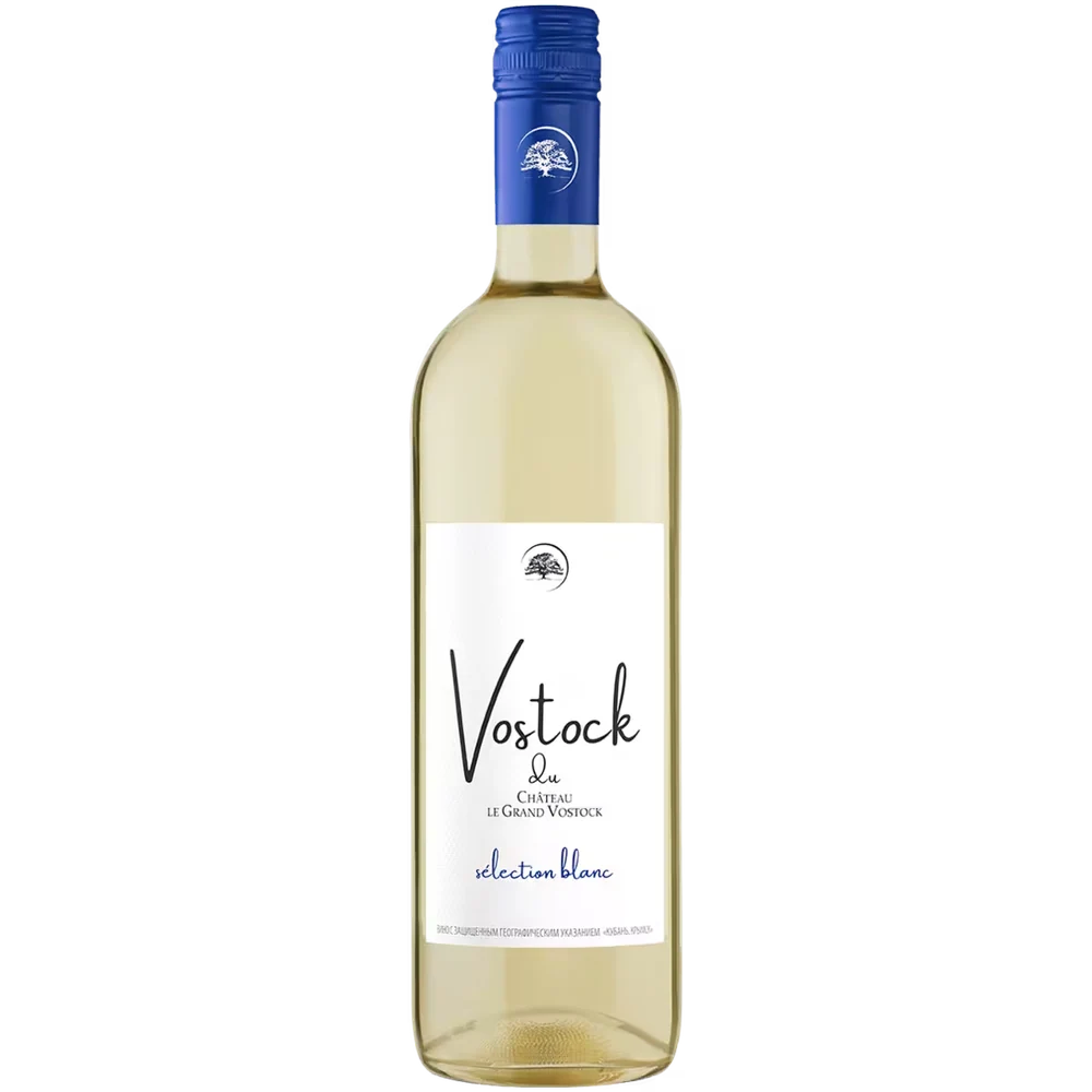 Вино Vostock du Chateau le Grand Vostock Selection Blanc белое сухое, 0,75 л — Россия