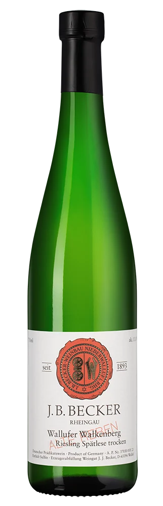 Вино Wallufer Walkenberg Alte Reben Riesling Spatlese, J. B. Becker, 0,75 л — Германия