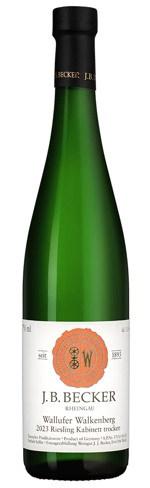 Вино Wallufer Walkenberg Riesling Kabinett, J. B. Becker, 0,75 л — Германия