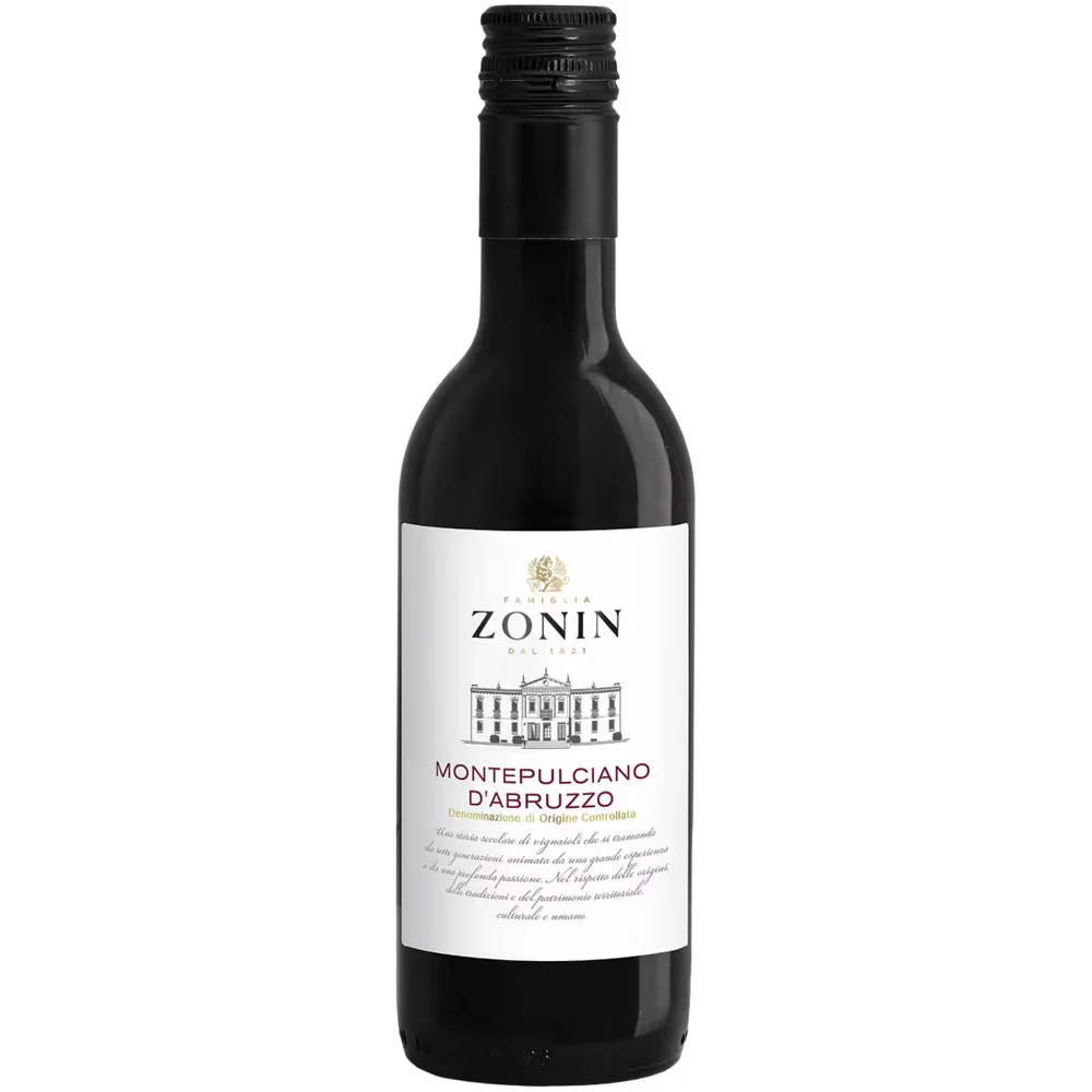 Вино Zonin Montepulciano d'Abruzzo красное сухое, 0,25 л — Италия