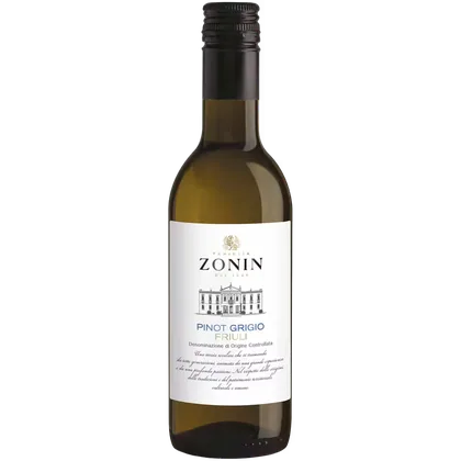 Вино Zonin Pinot Grigio Friuli белое сухое, 0,25 л — Италия