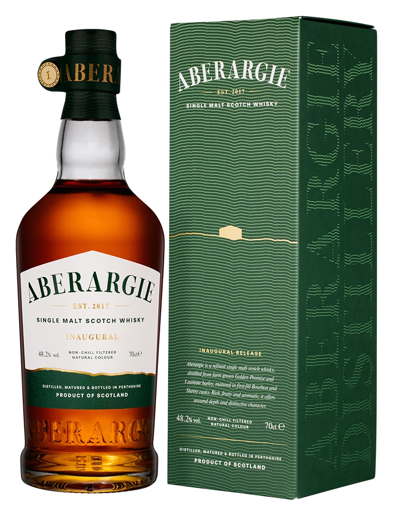 Виски Aberargie Inaugural Single Malt в подарочной упаковке, 0,7 л — Шотландия