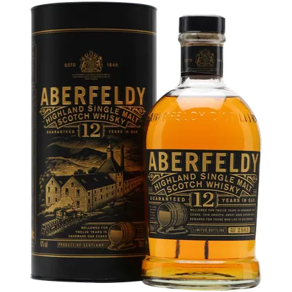 Виски Aberfeldy 12 years 0,7 л в подарочной упаковке — Шотландия