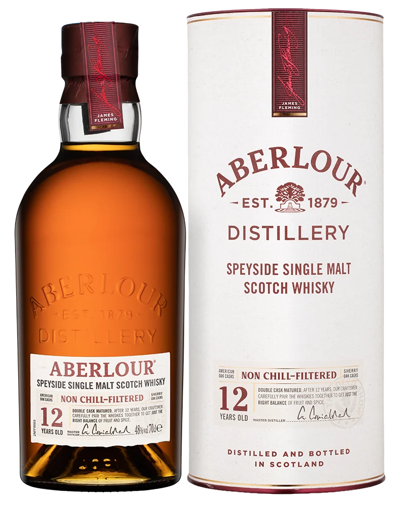 Виски Aberlour 12 Years Non-Сhillfiltered в подарочной упаковке, 0,7 л — Шотландия