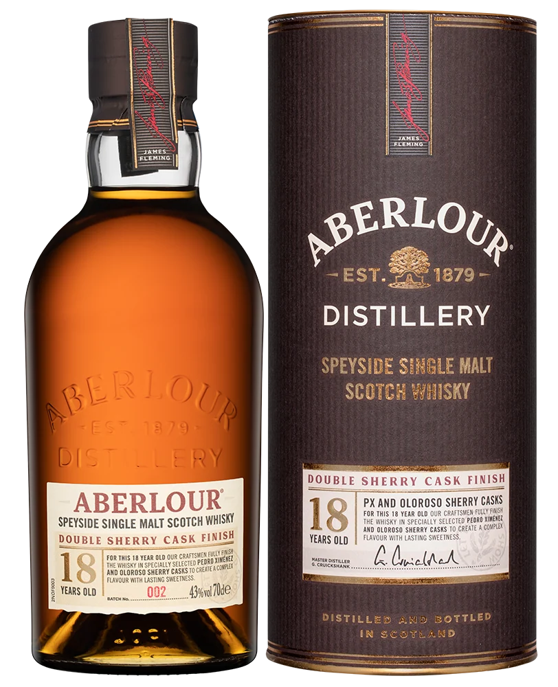 Виски Aberlour Aged 18 Years Double Cask Matured в подарочной упаковке, 0,7 л — Шотландия