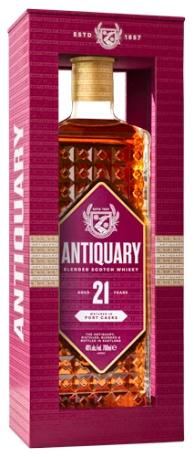 Виски Antiquary 21 years 40% 0,7 л п/уп — Шотландия