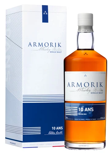 Виски Armorik 10 ans 46% 0,7 л п/уп — Франция
