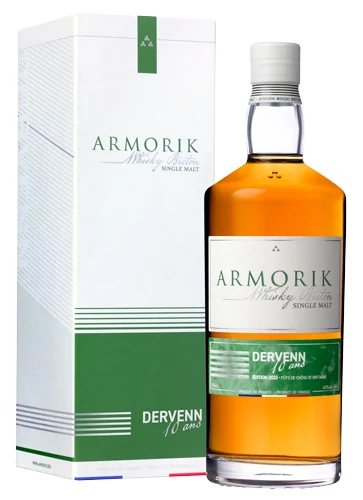 Виски Armorik Dervenn 10 ans 46% 0,7 л п/уп — Франция