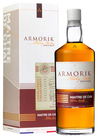 Виски Armorik Maitre De Chai 50% 0,7 л п/уп — Франция